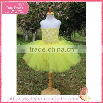 Voile Fabric bright yellow chiffons light fluffy voile girl's dress children frocks designs