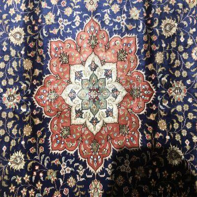 Yamei Lagend Blue Color Persian Silk Carpet and Rug 4x6ft photo-2