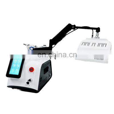 New design 6 In 1 ultrasonic skin scrubber oxygen peeling PDT light therapy skin rejuvenation machine