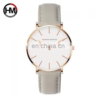 Hannah Martin CB36 Minimal Unisex Quartz Watch Dial Waterproof OEM Fashion Cheap Custom Logo Watches photo-4