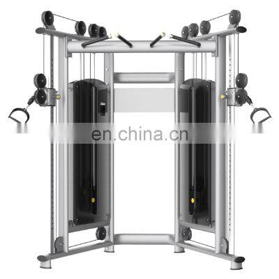 Best selling fitness equipment multi functional trainer FTS /Multifunction Smith Machine & Cable Crossover MND-AN54