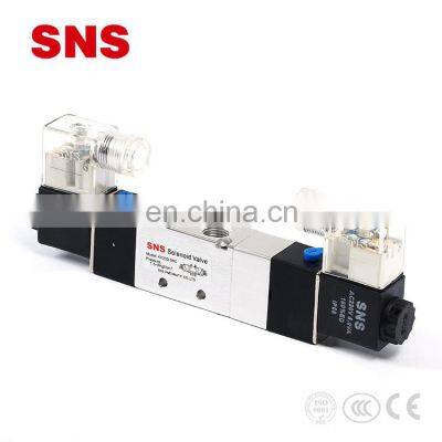 SNS 4V2 Series Pneumatic 5/2 Way Solenoid Operated Directional Control Valve, 12V/24VDC/220VAC Solenoid Valve photo-3