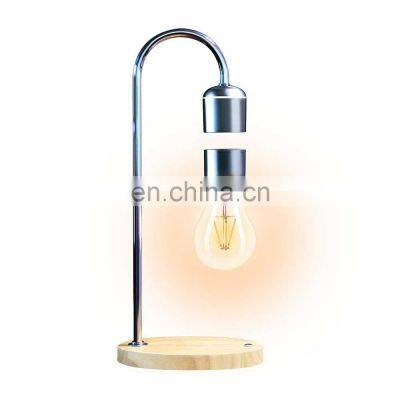 Magnetic Levitation Device Light Bulb LED Table Desk Magnet Portable Table Lamp