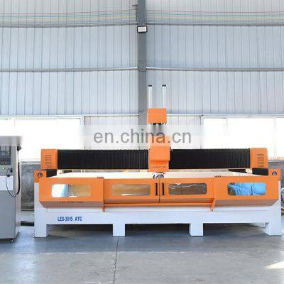 1300*2500 Cnc 3d Stone Engraving Machine Stone Cnc Granite Marble Polishing Machine photo-3