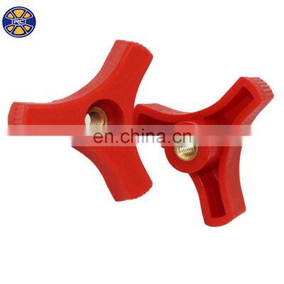 Custom Thread Plastic Triangle Shape Clamping Hand Knobs