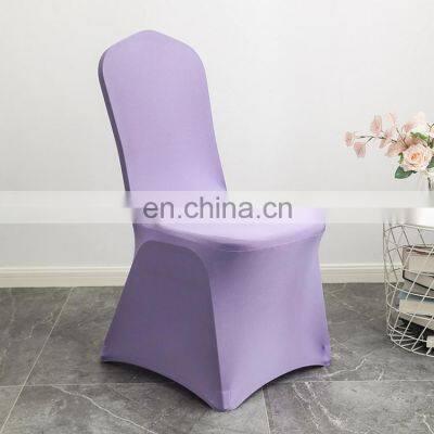 Amazon Hotsale Universal Fit Stretch Wedding Spandex Chair Covers For Living Room Dining Room photo-4