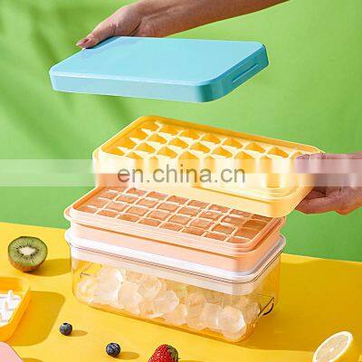 New Arrival Custom Shaped Party Unique 2 in 1 Maker Square Wholesale Custom Ice Cube Tray