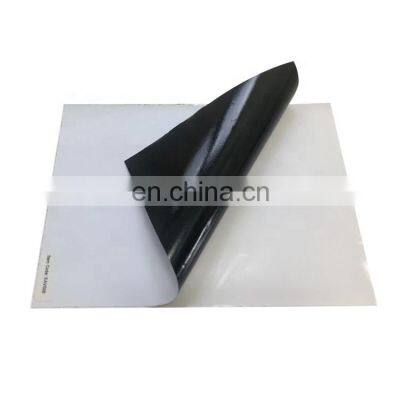 Eco Solvent Printing PVC Roll Printable Adhesive Car Wrap Vinyl Sticker Roll Black Back Self Adhesive Vinyl photo-2