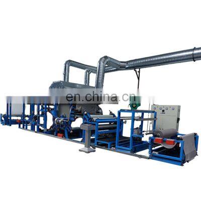 solvent based glue TPU film laminating machine for Garment