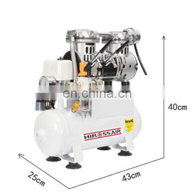 made in China slient oil less hot selling air compressor with CE