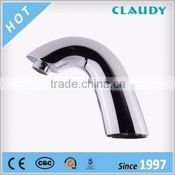 2016 Hot Sales Brass Chrome Finish AC DC ROHS Automatic Shut off Faucet photo-2