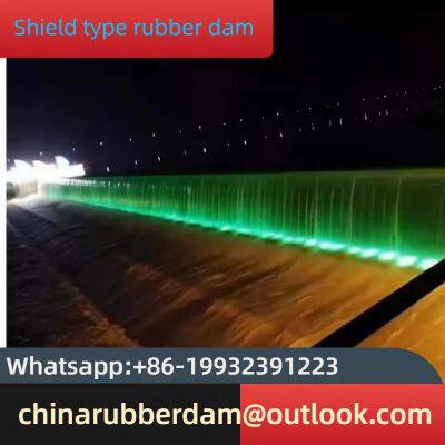 Production and supply of inflatable and water filled rubber dams, river blocking dams, landscape blocking dams, air shield dams, and support for customization