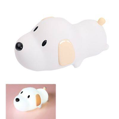 hot Sale Children Baby Popular Cute Animal Rechargeable Silicone Led Night Light For Kids