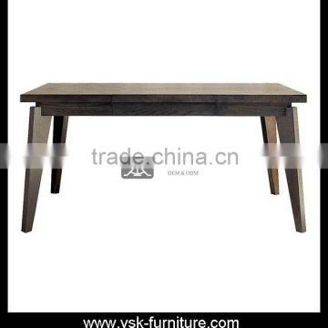 DT-056 Environmental Friendly Lacquer Solid Wood Long Dining Table