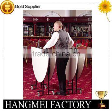 6FT Round Rotating Dining Table photo-6
