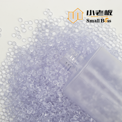 Blowing PVC Cosmetics Bottle Compound Granules PVC Material Particles photo-3