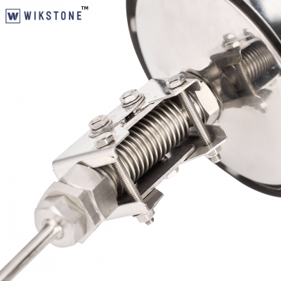 Industrial Bimetal Thermometer Back Connection Bimetal Temperature Gauge photo-3