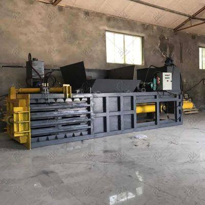 Occ Waste Baler Machine Plastic Used Cloth Corrugated Cardboard Waste Paper Compress Baler