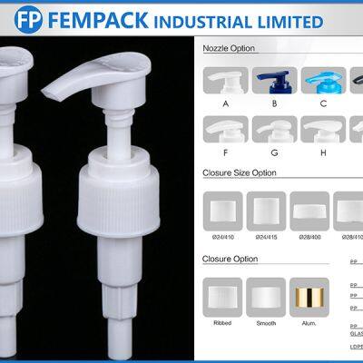 Пластиковые насосные распылительные крышки