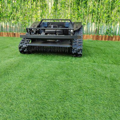Industrial Grade 9Hp EPA Approved Single Cylinder Gasoline Engine Small Size Light Weight Remote Operated Steep Slope Mower photo-4