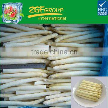 Frozen white asparagus whole , spear