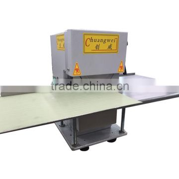 Circular blade moving PCB separator machine for 1.2m length led light bar