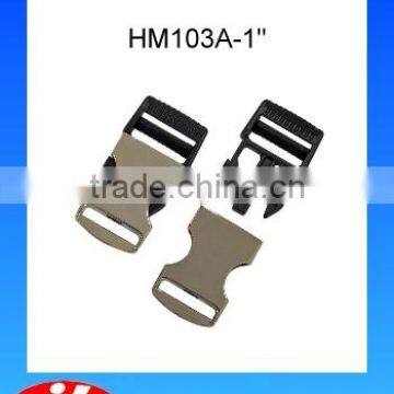 Slide Adjuster Metal Quick Release Buckle for Handbags