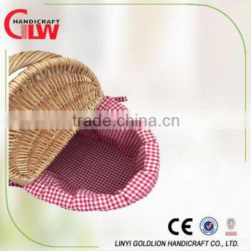 picnic basket with handle collapsible picnic basket