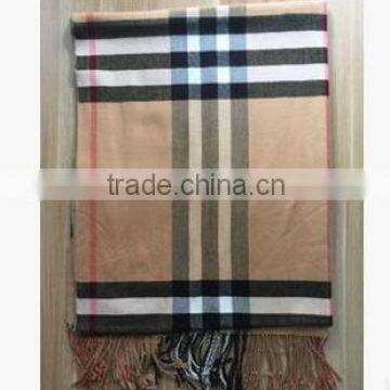 High Quality Fashionable Cotton Cashmere Imitation Tassel Scarf photo-3