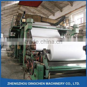 1092mm 4tpd High Quality Newspaper Copy Paper Making Machine