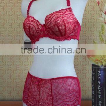 2016 New Designed Lace Woman Bra Set Underwear photo-2