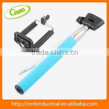 Mobile Phone Wired Sefile Stick Monopod Holder