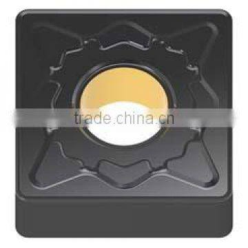 SNMG-CX insert for Cast Iron, Finishing, Negative angle