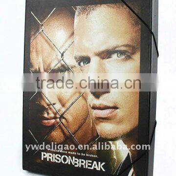 Prison Break Special Artwork Color Art Paper Desktop File Box for Office Stationery Cardboard A4 or FC Size