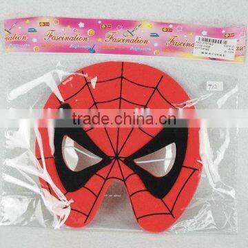 spiderman foam face mask for kids/EVA Fashioal design mask