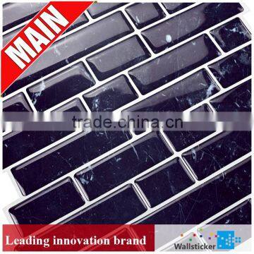 Newest high quality resin floor tile epoxy tile sticker