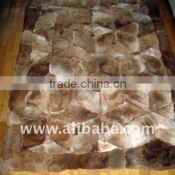 Alpaca Fur Rug 52" x 71" = 130cm x 180cm