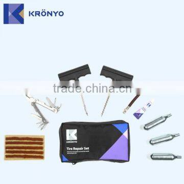 KRONYO car tyre air pump tire changer tire repair materials