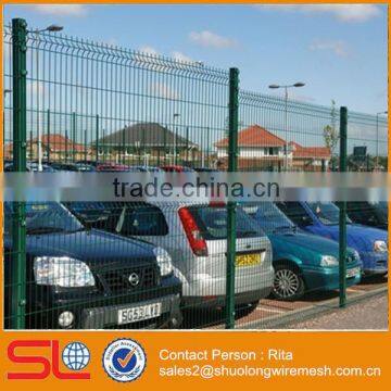 V Mesh PVC Coated Welded Mesh Panel Fencing