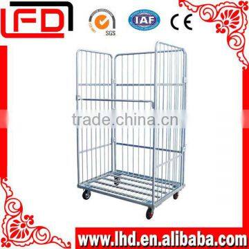 foldable and 3 sides roll cage cart