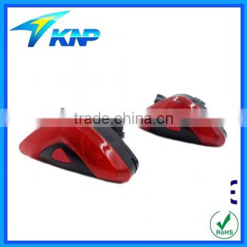 Triangular Red Bicycle Light With Warning Function