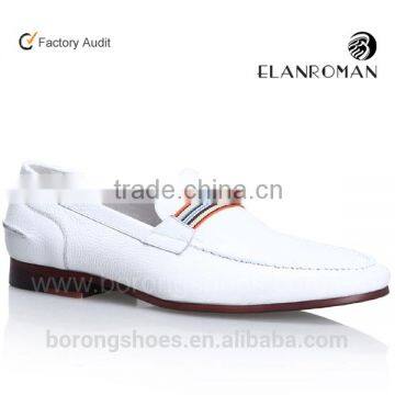 2016 most comfortable white leather shoes men loafers