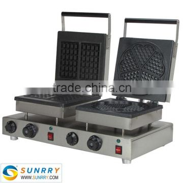 Automatic ceramic waffle maker machine for making waffle machine with CE certification (SUNRRY SY-WM56B)                        
                                                Quality Choice