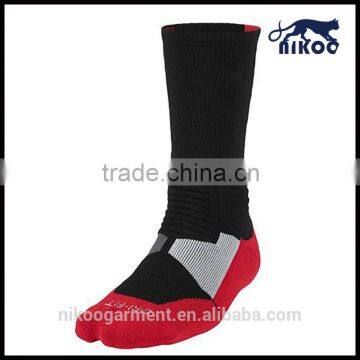 Bright green athletic sports basketball sock