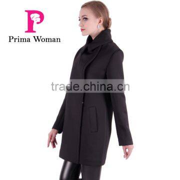 2016 Spring Long Cheap Women Trench Coat With Lapel photo-5