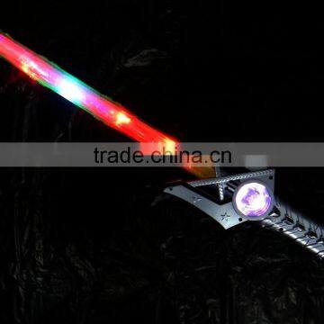 Flashing sword