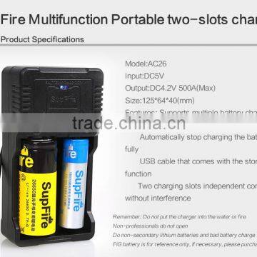 Intelligent USB Dual Slot Charger AC26 With Multiple Security Protection photo-4
