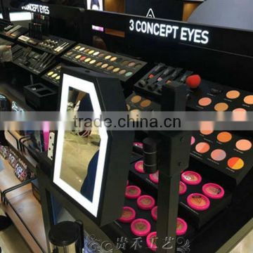 Cosmetic Display Counter, Beautiful Acrylic Cosmetic Display for Eye Shadow photo-6