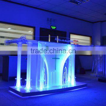 Experienced Produce Acrylic Led Church Pulpit Designs photo-3