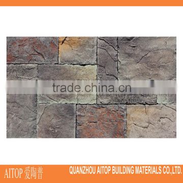 Artificial design stone look wall brick tile wholesale China